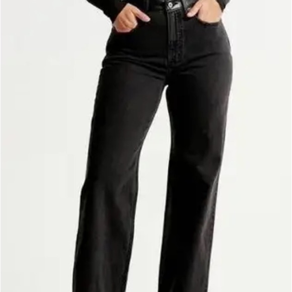 Abercrombie long curve love 90’s relaxed high rise jeans